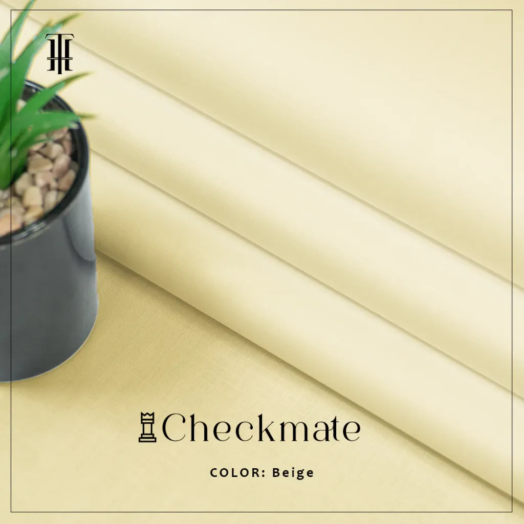 Checkmate Premium Texture - Stiff Finish Cotton