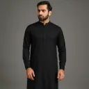 Italian Suiting -Jet Black Supreme Finish